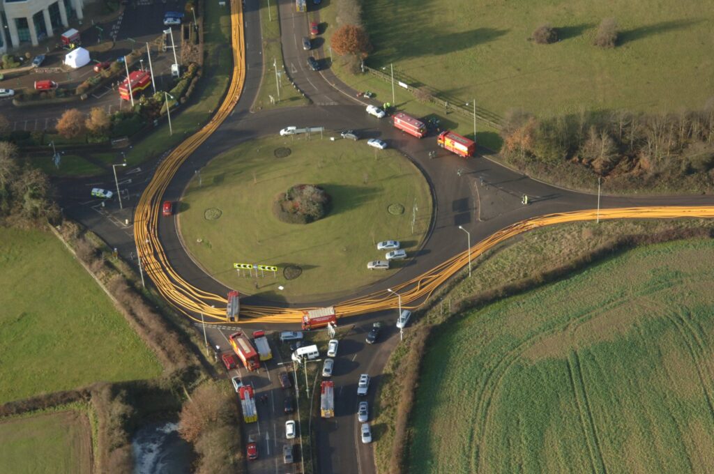 Buncefield roundabout 12 1