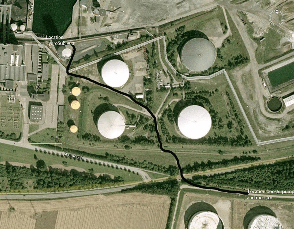 Tankfire Kalundborg location